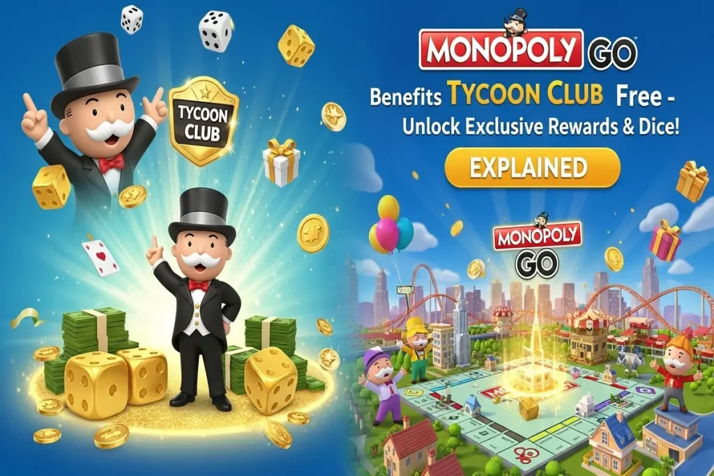 Monopoly Go Benefits Tycoon Club Free: Unleash Your Inner Mogul