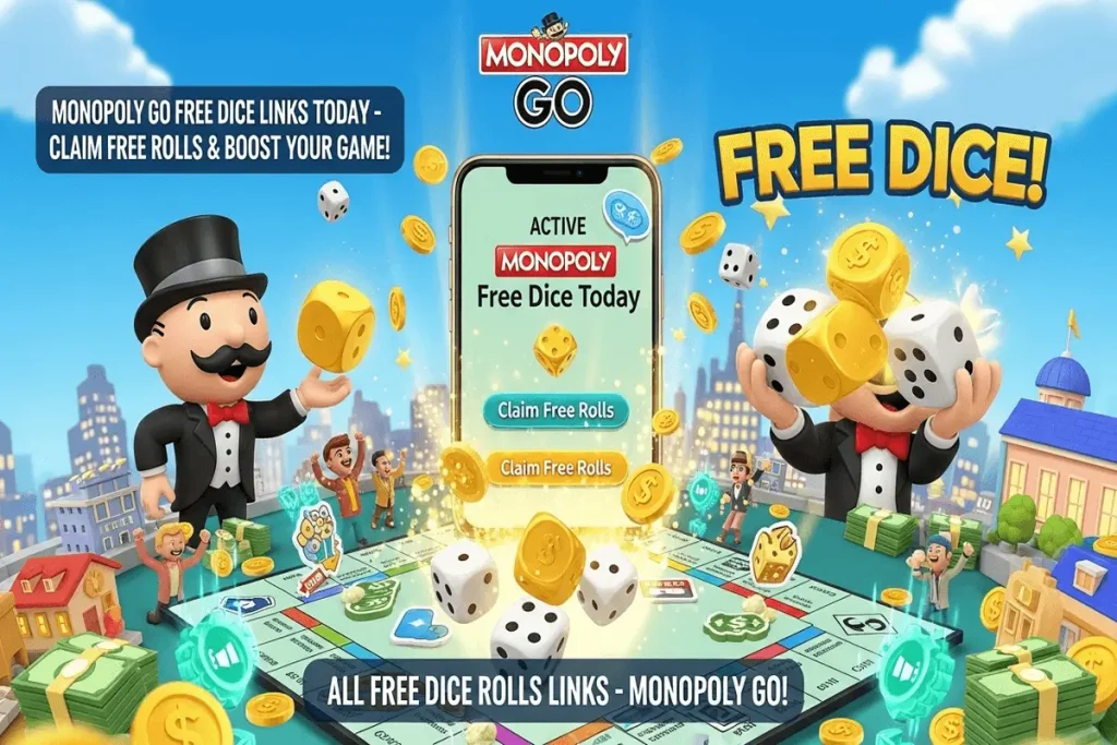 Monopoly Go Free Dice Links Today: Your Daily Blueprint to Unlimited Rolls!
