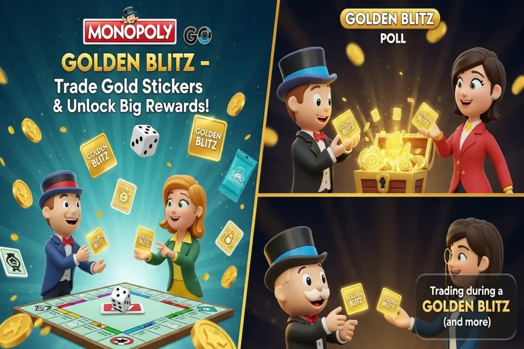 Monopoly Go Golden Blitz: Reward List Revealed!