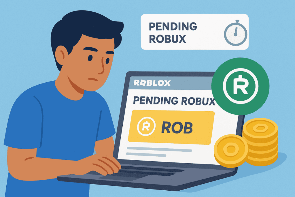 Pending Robux Status on Roblox 2025